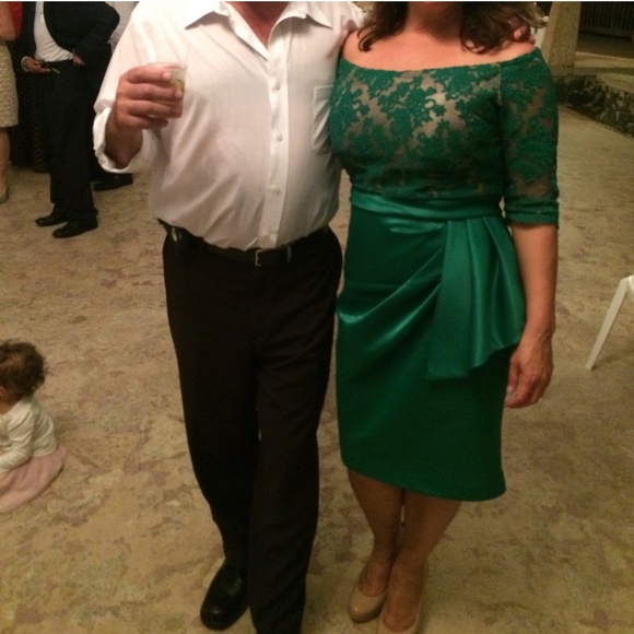 Beautiful custom made cocktail, MOB dress - Picture 4 of 4